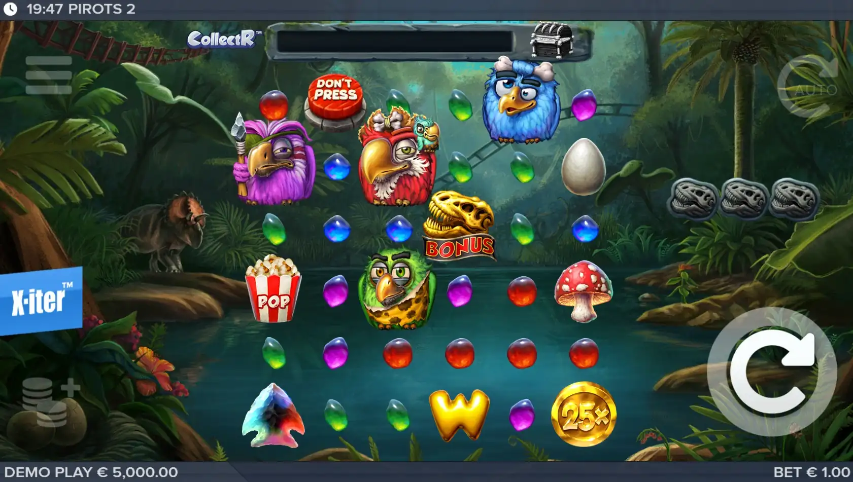 Pirots 2 demo preview