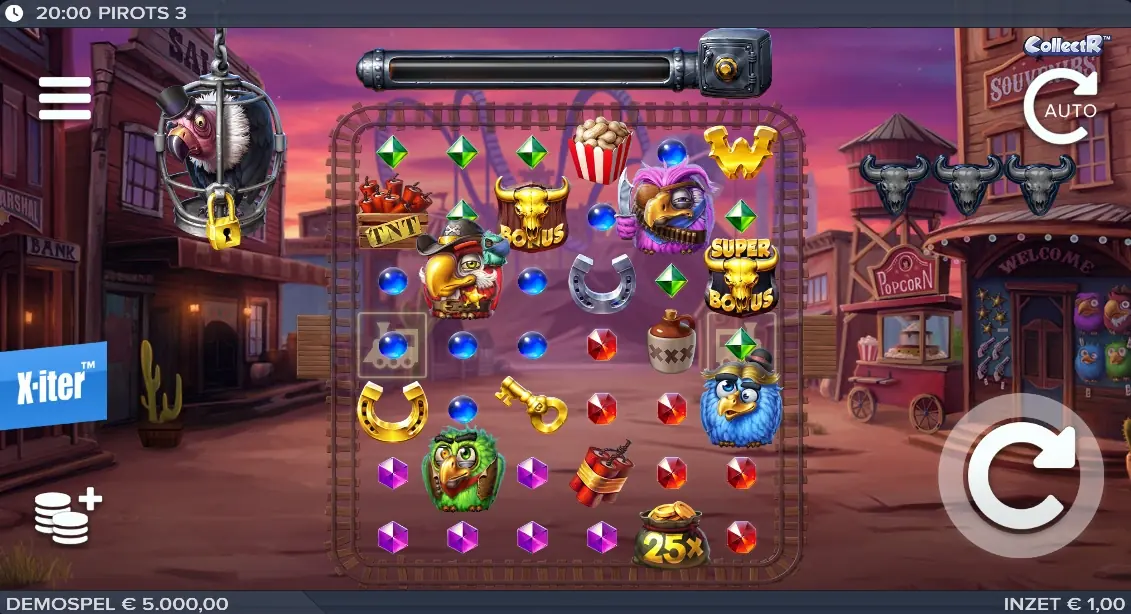 Pirots 3 demo preview