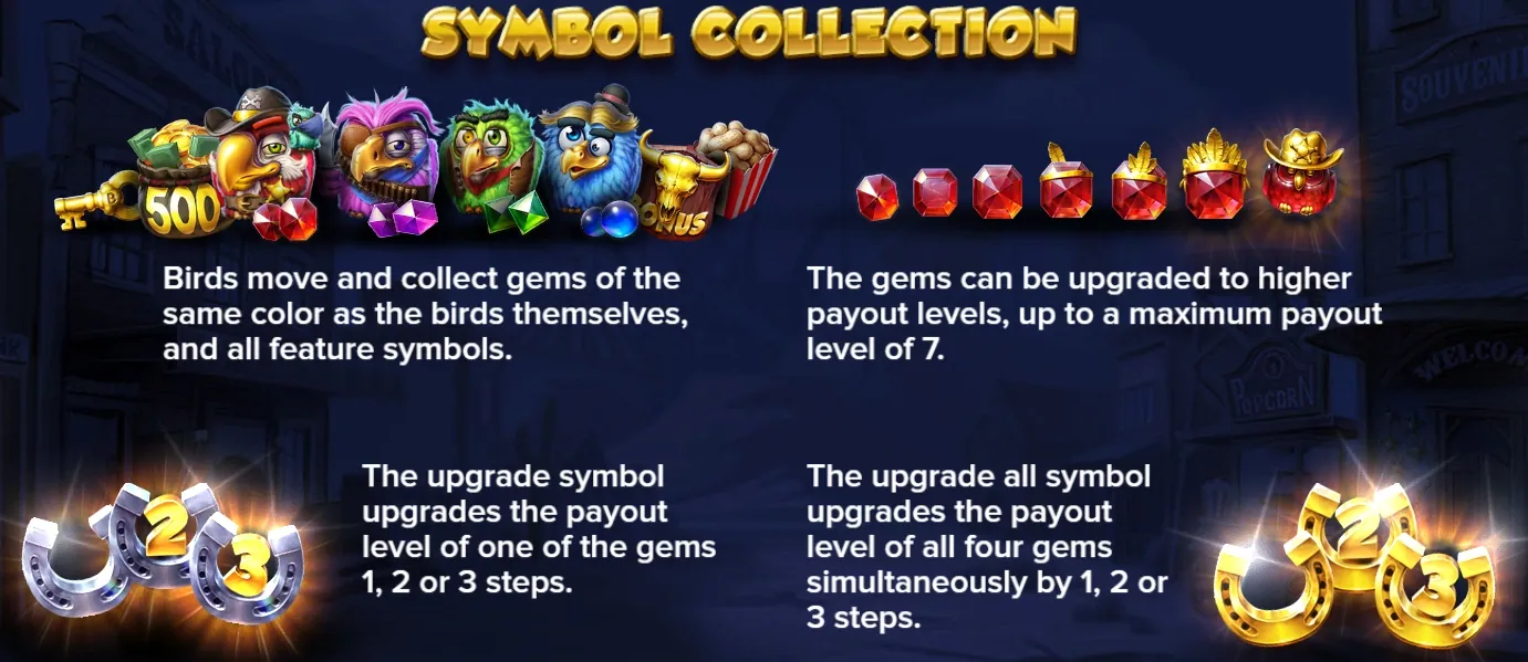 Pirots 3 symbol collection