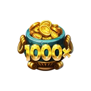 1000x Coin symbool Pirots 5