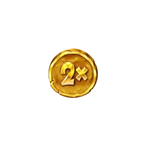 2x Coin symbool Pirots 5